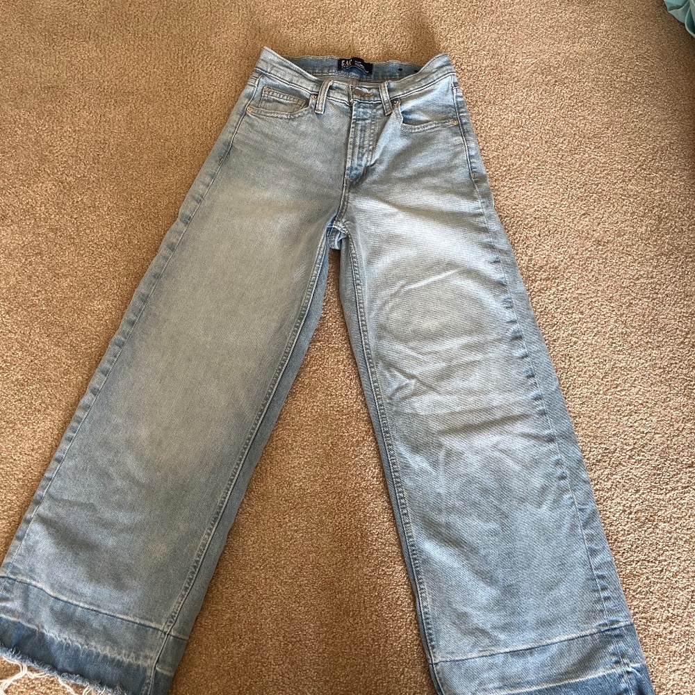 gap straight leg jeans